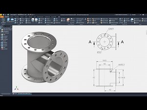 Inventor Intermediate Tutorial #4 | 3D Model Intermediate
