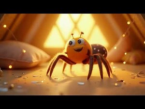 Adorable 3D Spiders Play to ‘Itsy Bitsy Spider’ 🕷️🎶