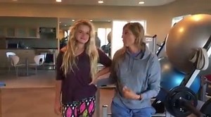 Conversation we were having in our house, which always reminds me to be focused on being healthy and on your individual health. . . Never mind the scale! | Gabrielle Reece