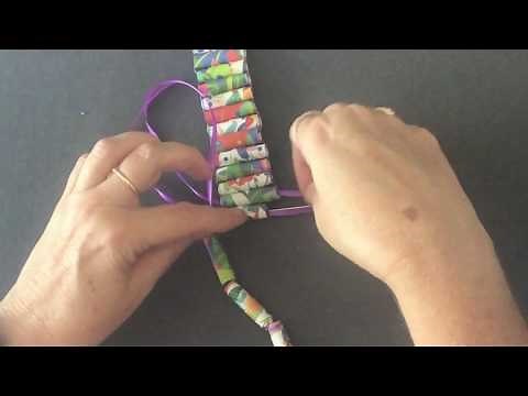 Paper Bead Bracelet