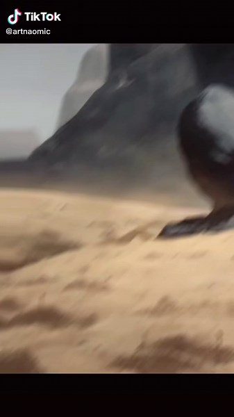 Speculative Evolution Desert Landscape 3D Art