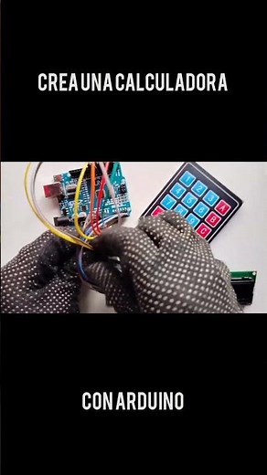 Crea una calculadora con arduino #electronica #arduinocomofunciona #ingenieria #aprende