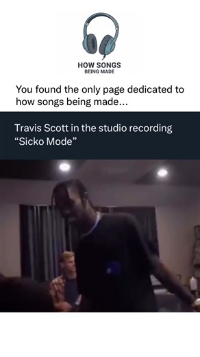 how songs being made on Instagram: "“Sicko Mode” by Travis Scott featuring Drake dropped in 2018 on Astroworld, produced by Tay Keith, Hit-Boy, OZ, and Cubeatz. Its multi-section structure and bold energy made it a massive hit. The track dominated charts, reshaped mainstream trap expectations, and highlighted Travis Scott’s creative ambition alongside Drake’s enduring star power. It became a cultural landmark through its shifting beats, memorable performances, and festival-shaking impact. Travis