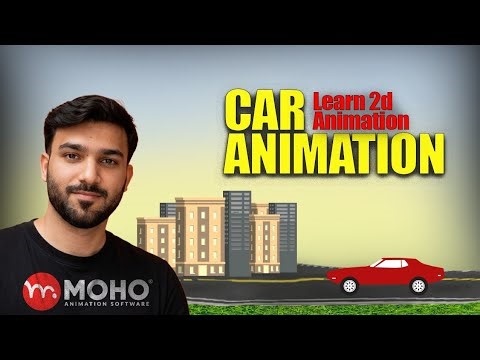 Lesson 18: How to Animate a Car in 2D Animation | Beginner Tutorial