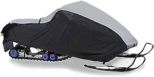 SBU 600 Denier Snowmobile trailerable Cover Compatible for The 2008-2011 Yamaha Model RS Vector LTX GT snowmachine sled.