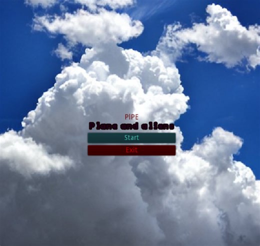 Plane and Aliens by PlPE