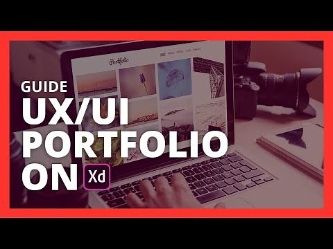 Easy UX UI Portfolio on Adobe XD Tutorial