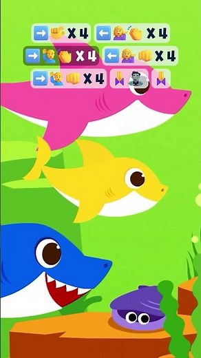 아기상어와 친척들 다 모여 뚜루루뚜루 🦈 #아기상어의달 #SharkMonth