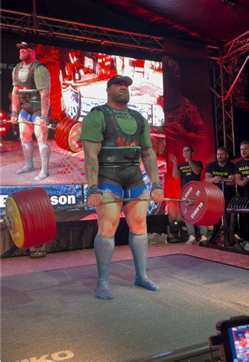 Hafþór Júlíus Björnsson Sets 505kg World Record!