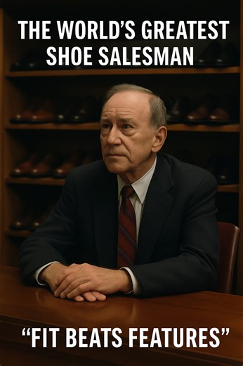 What a Small-Town Shoe Salesman Taught Me About Selling. Fits Beats Features