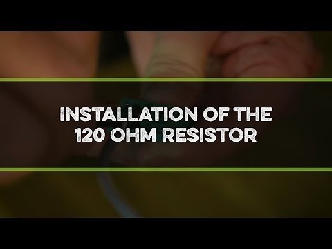 Installation of the 120 Ohm Resistor