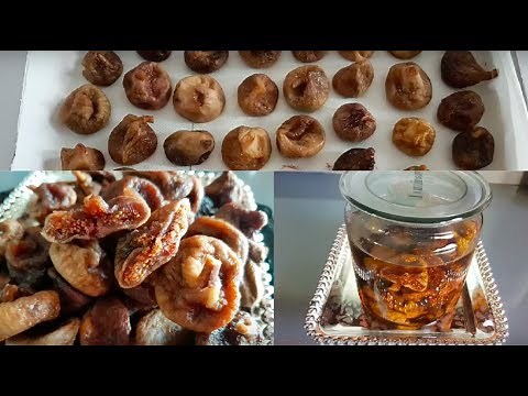 Method of Drying Figs with Preservation Mode