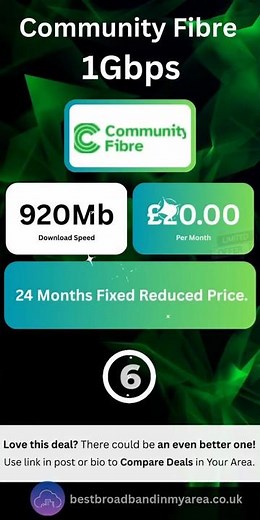 Top 10 Broadband Deals Under £23! #Broadband #foryou #internet #wifi #moneysaving #deals #viral