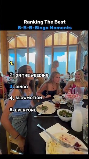 Ranking Best B-B-B-Bingo Moments