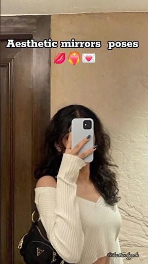 aesthetic mirror selfie pose l mirror poses l aesthetic #photography #viral #poses