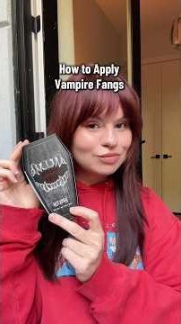 How to Apply Vampire Fangs