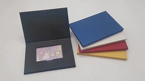 Custom Greeting NFC Business Card Boxes Vip Credit Card Packaging Gift Box for NFC Credit Card