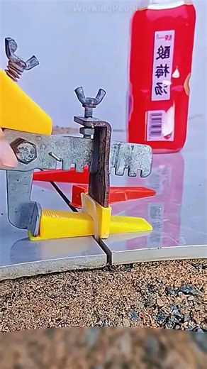 Methods and principles of tile levelers explained 🧱⚙️ #shorts