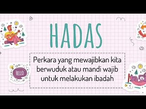Hadas kecil dan hadas besar (İbadah) Kafa Tahun 3