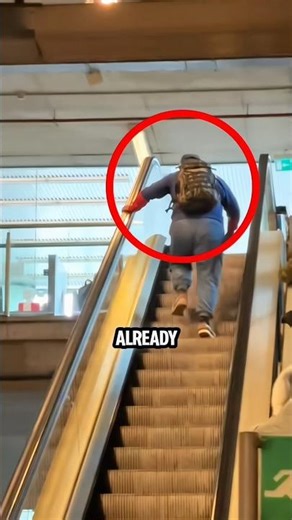 Wrong Escalator Rush 😳