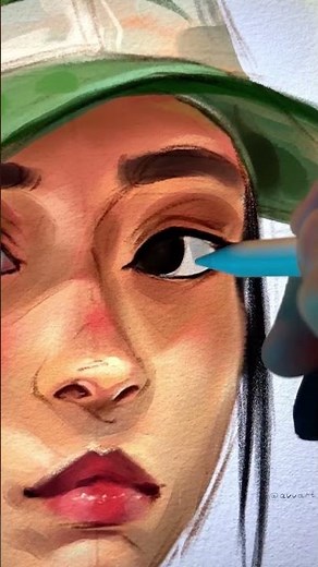 How to Quickly Draw an Eye - Procreate - Avvart #anime #drawingtutorial