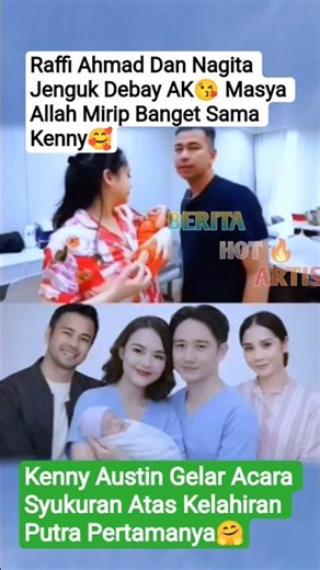 RAFFI AHMAD CHECKING OUT AMANDA KENNY'S BABY🥰#raffiahmad #nagitasalavina #amandamanopo #kennyaustin