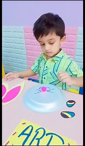Making rabbit with paper plate Art and craft activity朗朗朗 | Just Like Home Nursery UAE. | Facebook
