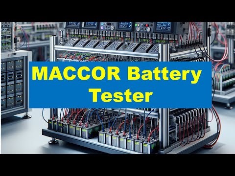 Cycle Life Test Script for battery using MACCOR Battery Tester