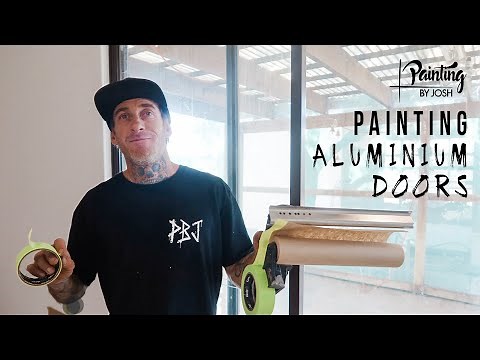 PAINTING ALUMINIUM DOORS