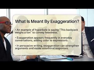 What Is Meant By Exaggeration? - The Language Library