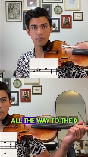 Two Fingering Techniques in First Position #violin #violintechnique
