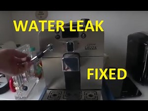 Gaggia Brera Water Tank Leak Fixed