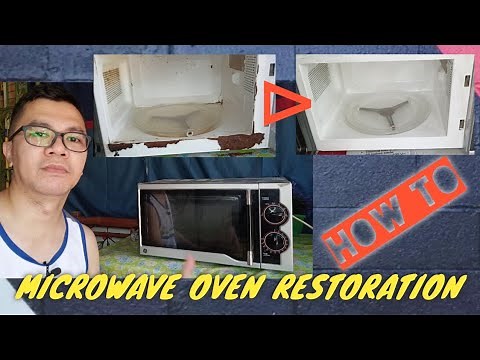 HOW TO FIX SPARKING MICROWAVE OVEN / REPAIR / RESTORATION / ARC / ARCING SOLUTION / DEALING / DIY