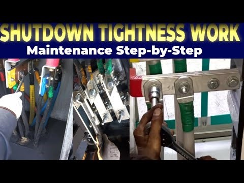 Shutdown Terminal Tightness work // Shutdown Maintenance Step-by-Step // Electrician work Shutdown