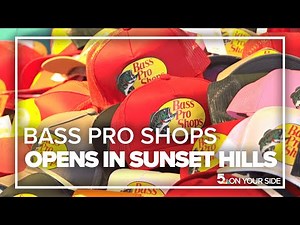 Bass Pro Shops opens Wednesday in Sunset Hills