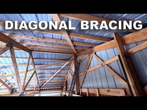 Installing the Upper Diagonal Wind Braces