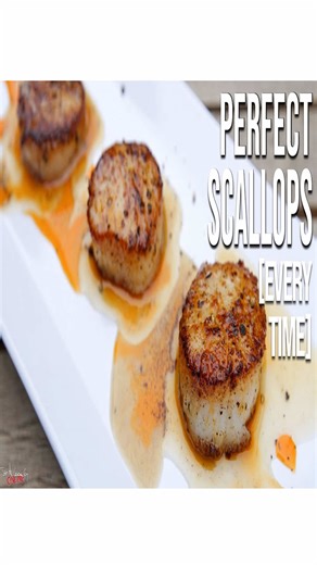 How to Make Perfect Scallops #samthecookingguy #cookingshow #cooking #homecooking #cookingtiktok