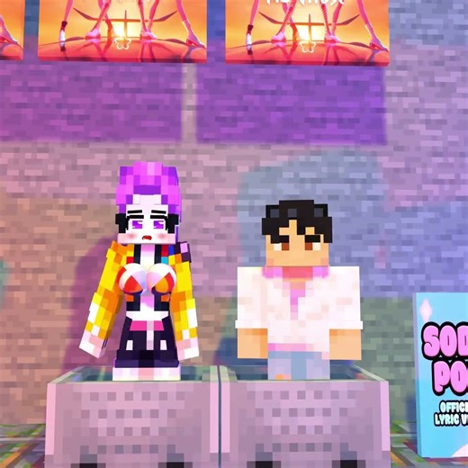 Demon Escape Help Rumi and Jinu Sing #minecraft #kpopdemonhunters