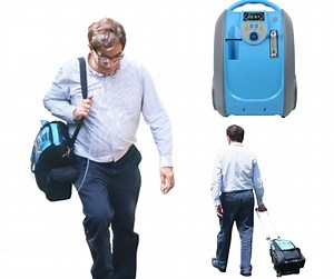 HACENOR Portable Battery Oxygen Concentrator For Home or Travel Use - POC-05