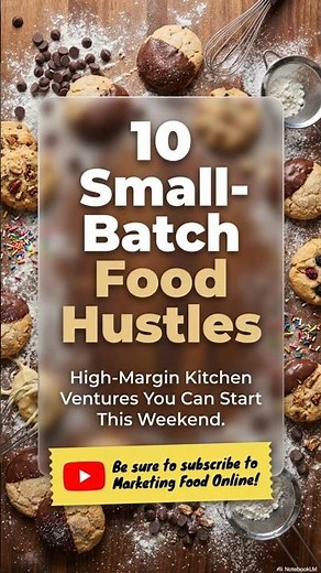 TOP 10 MICRO FOOD BUSINESS IDEAS FROM HOME HUGE PROFITS