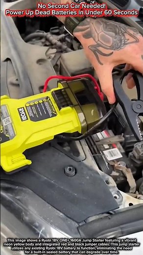 No Second Car Needed! Power Up Dead Batteries In Under 60 Seconds