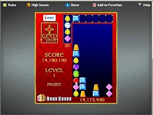 How to get big scores in Gem Drop