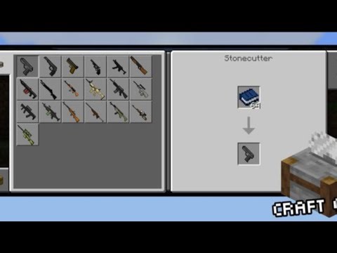 Pixelated Guns Addon in Minecraft | New Weapons & Gameplay