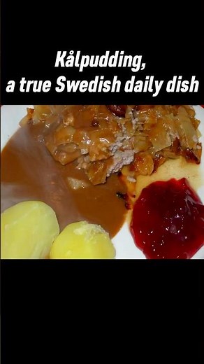 Kålpudding, easy Swedish home cooking. #Swedishfood #스웨덴음식