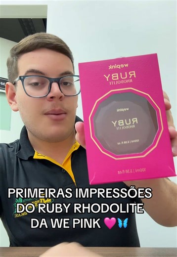 Primeiras Impressões do Ruby Rhodolite da We Pink