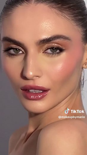 Plump up your lip game👄💕😍 Stella wears MoistureGlow™ Plumping Lip Serum in shade ‘rosewood glow’ ##MakeupByMario##MoistureGlowPlumpingLipSerum