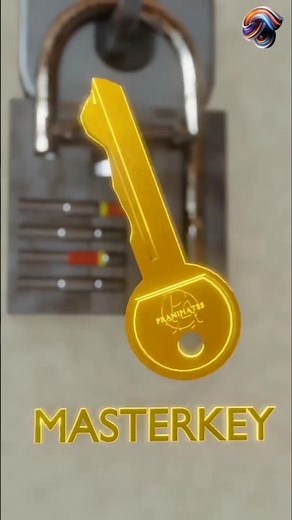 How does the master key work 🙄||#shorts #facts #3d #masterkey #lock #viral #video