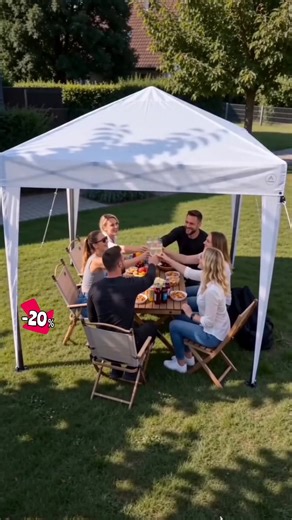 🌿 YITAHOME Schwerlastzelt 3x3 Meter – Schutz für Ihre Gartenparty! 🏡#Zelt #Outdoor #Gartenparty #Event #Schutz