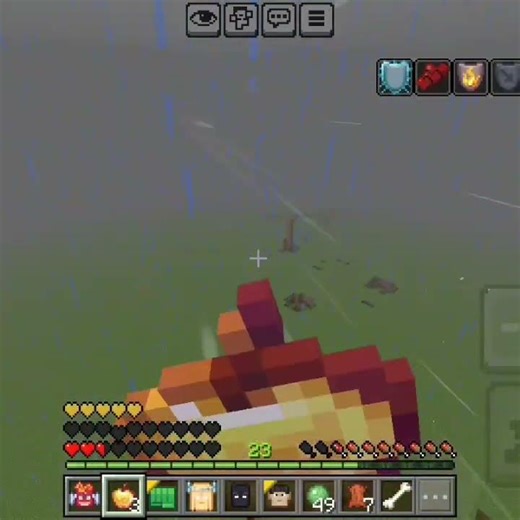 HULK smash in Minecraft bedrock edition #trend