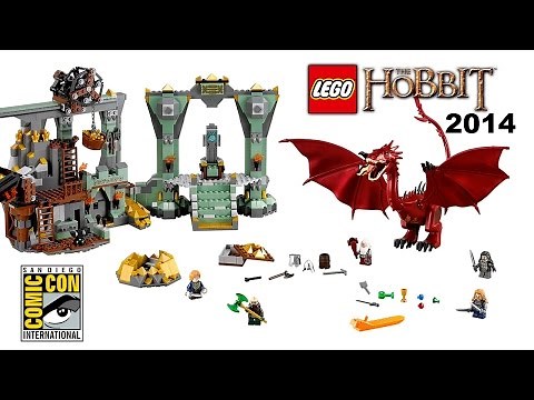 LEGO The Hobbit 2014 Smaug set revealed - The Lonely Mountain!